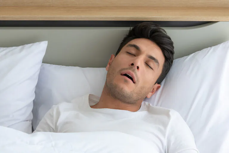 sleeping man | ENT Specialist in Sydney